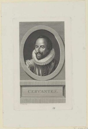 Bildnis des Miguel de Cervantes Saavedra