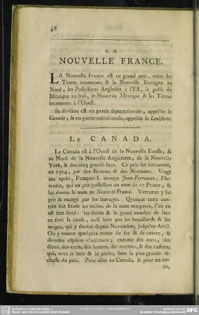 La Nouvelle France
