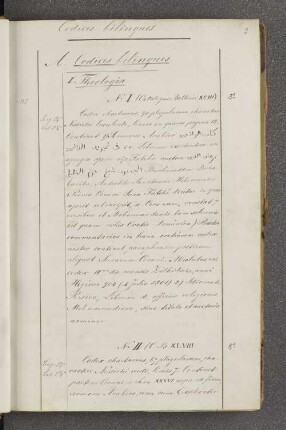 A. Codices bilingues.