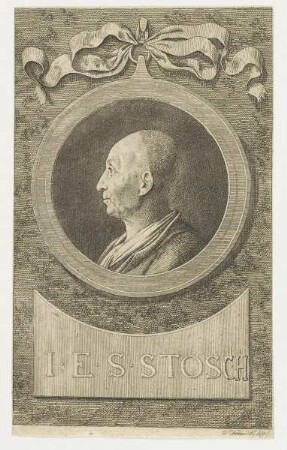Bildnis des I. E. Stosch