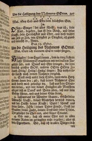 397-405, Das 13. - 14. Gebet