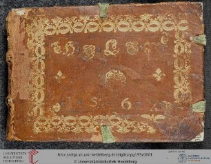 Johann Kraus, Thomas Erastus, Johann Lange, Marx Rechklau: Konsilien ; anonyme Regimina