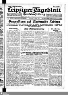 Leipziger Tageblatt und Handelszeitung : Amtsblatt des Rates und des Polizeiamtes der Stadt Leipzig