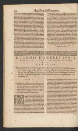 Liber Sextus. De acquisitione iuris civilis ...