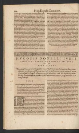 Liber Sextus. De acquisitione iuris civilis ...