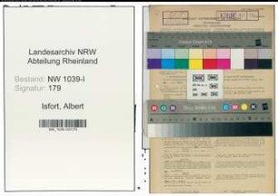 Entnazifizierung Albert Isfort , geb. 13.04.1882 (Landwirt)