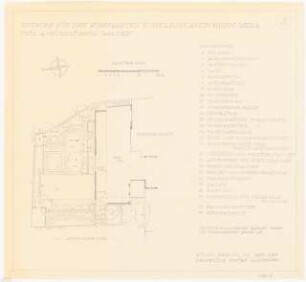 Wohngarten Anton-Fahne-Weg 4, Düsseldorf: Wohngarten, Teil A Nördlicher Garten, Grundriss 1:100