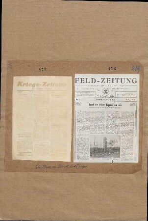 Die Presse im Dienste des Krieges