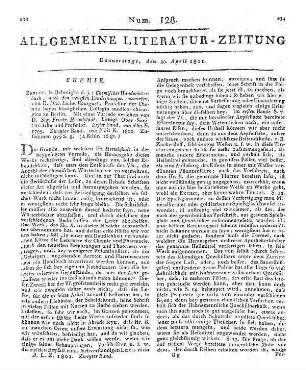 Handbuch der Metallurgie. Bd. 2. Der praktische Theil; die Docimasie oder Probierkunst. Nach den neusten Grundsätzen bearb. von C. W. Fiedler. Kassel: Griesbach 1800