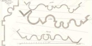 Gärtner, Friedrich von; München, Ludwigstr.; Staatsbibliothek - Verkleidung der Gurten im Mittelsaal EG, 1. OG u. 2. OG (Details)