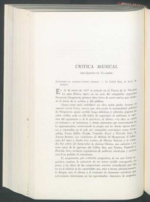 Crítica musical