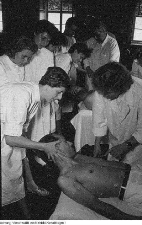 Wermsdorf, Schloß Hubertusburg, Krankenhaus, August 1955