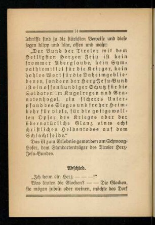 14-28, Abschied