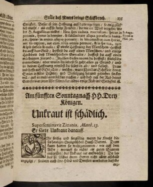 135-142, Am fuenfften Sonntag nach HH. Drey Koenigen