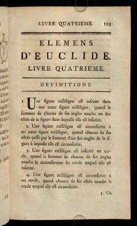 125-146, Livre Quatrie'me.