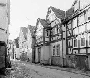 Fachwerkwohnhaus; Büdingen, Obergasse 18