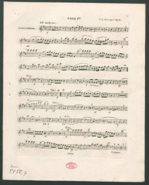 Oboe I.mo und 2.do