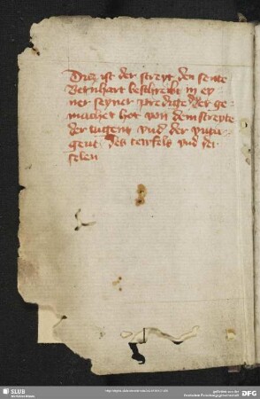 1v-14r: Bernardus : Parabola de conflictu duorum regum, dt.