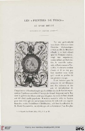 3. Pér. 34.1905: Les "peintres de turcs" au XVIIIe siècle, 2