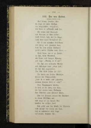 112. Der tote Soldat.