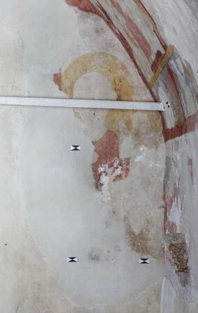Szenen aus Heiligenlegenden — Malerei an der Ostwand — Wandbild