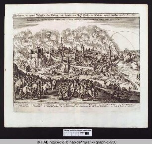 Abbildung der Statt Budissin oder Bautzen, wie dieselbe von Ch. F. Durchl. zu Sachsen erobert worden im Sept. Anno 1620