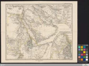 Nordost-Afrika und Arabien im Maassstabe 1:12.500.000