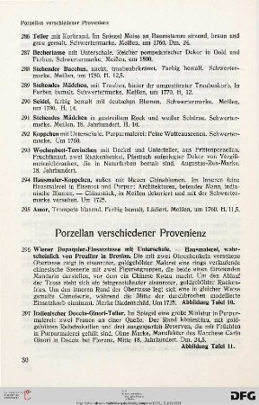 Porzellan verschiedener Provenienz (Nr. 296-358)