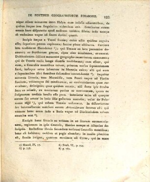 De fontibus geographicorum Strabonis, Commentatio 2 (1823)