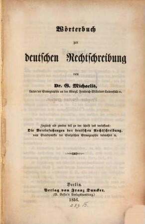 Die Vereinfachungen der deutschen Rechtschreibung vom Standpunkte der Stolze'schen Stenographie, 2