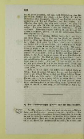 4) Die skandinavischen Völker und die Angelsachsen
