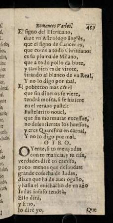 439-442, O yente, si tu me ayudas