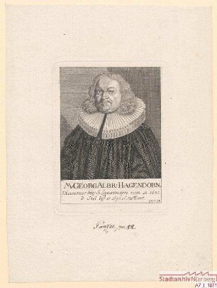 Georg Albrecht Hagendorn, Diakon bei St. Lorenz