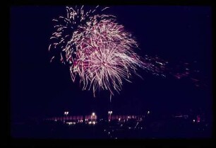 Stadion/Feuerwerk 26.6.54.