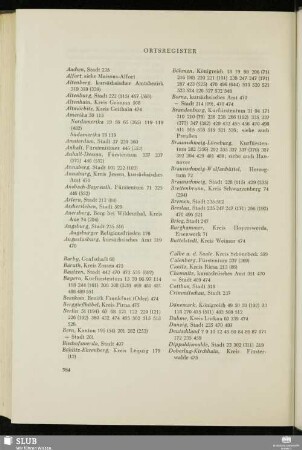 Ortsregister