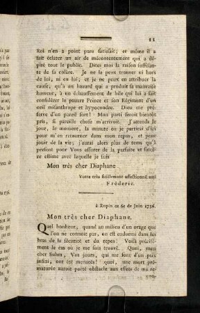 11-19, 6e de Juin 1736 - 3e de Juillet 1736