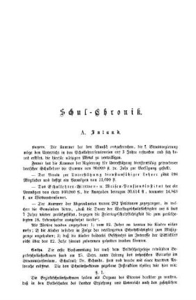 Schul-Chronik