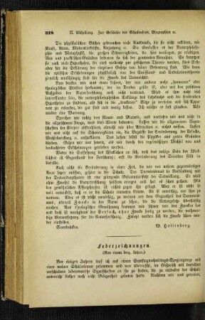 Federzeichnungen
