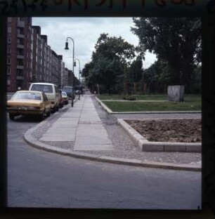 Diapositiv: Waldemarstraße, 1986