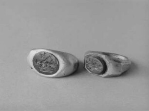 Fingerring mit Marsdarstellung
