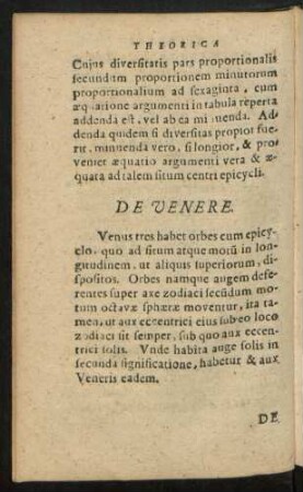 De Venere.
