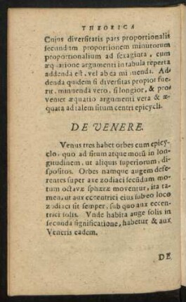 De Venere.