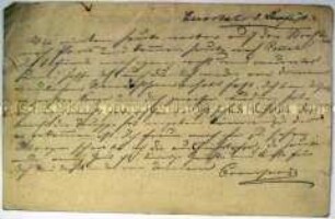 Feldpostkarte von Bernhard Rostosky an seine Frau