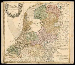 Tobias Mayer: Septem Provinciae seu Belgium Foederatum