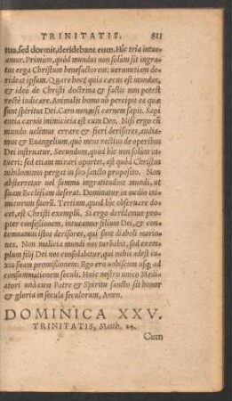 Dominica XXV. Trinitatis ...