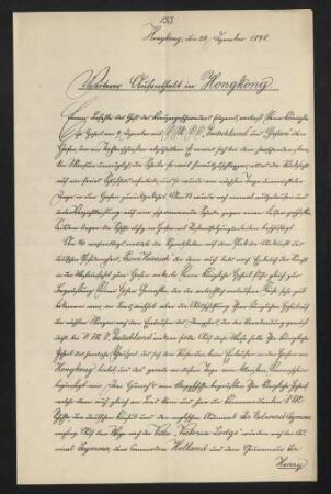 Weiterer Aufenthalt in Hongkong vom 24.12.1898 (133)