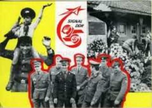 Postkarte zur Aktion "Signal DDR 25"
