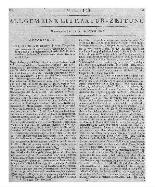 Beyträge zur Kenntniß und Verbesserung des Kirchen- und Schulwesens in den Königlich Braunschweig- Lüneburgschen Churlanden. Bd. 3, H. 4. Bd. 4, H. 1-2. Ges. u. hrsg. v. J. C. Salfeld. Hannover: Hahn 1802