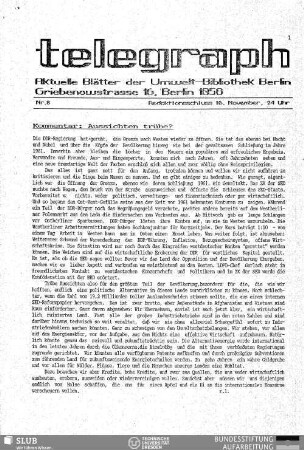 Aussichten trübe? : Kommentar