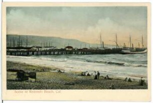 Redondo Beach. Scene at Redondo Beach, Cal.